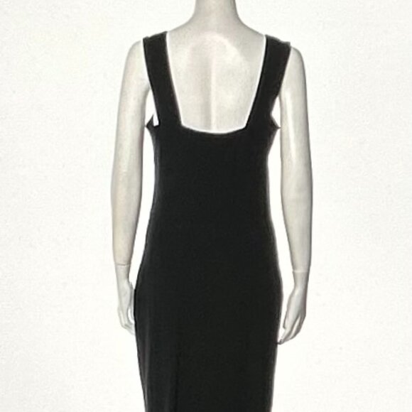 Reformation Square Neckline Midi Length Sheath Dress Size: XL - Picture 12 of 12
